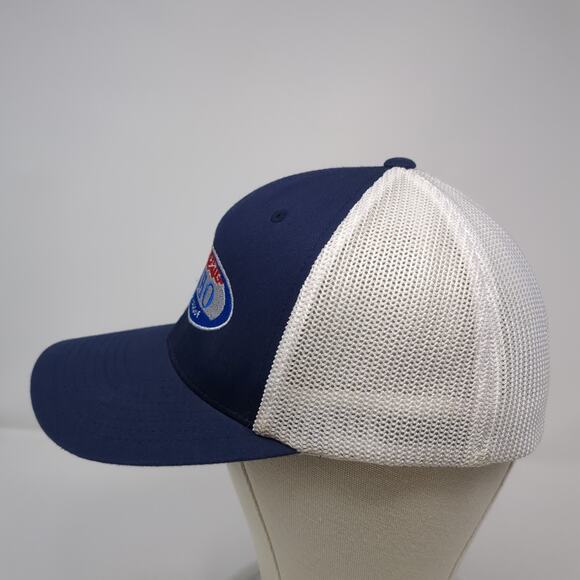 Interscholastic Idaho Cycling League Trucker Hat Blue One Size Port Authority - Picture 3 of 9